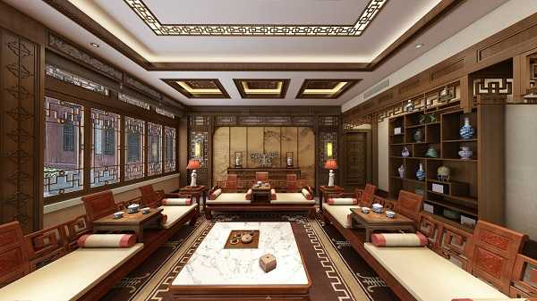 成都四合院设计方案—中式四合院装修设计