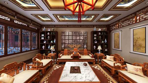 成都四合院设计方案—中式四合院装修设计